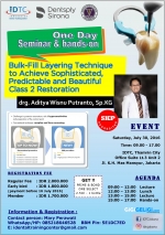 BULK-FILL LAYERING TECHNIQUE TO ACHIEVE SOPHISTICATED, PREDICTABLE AND BEAUTIFUL CLASS 2 RESTORATION